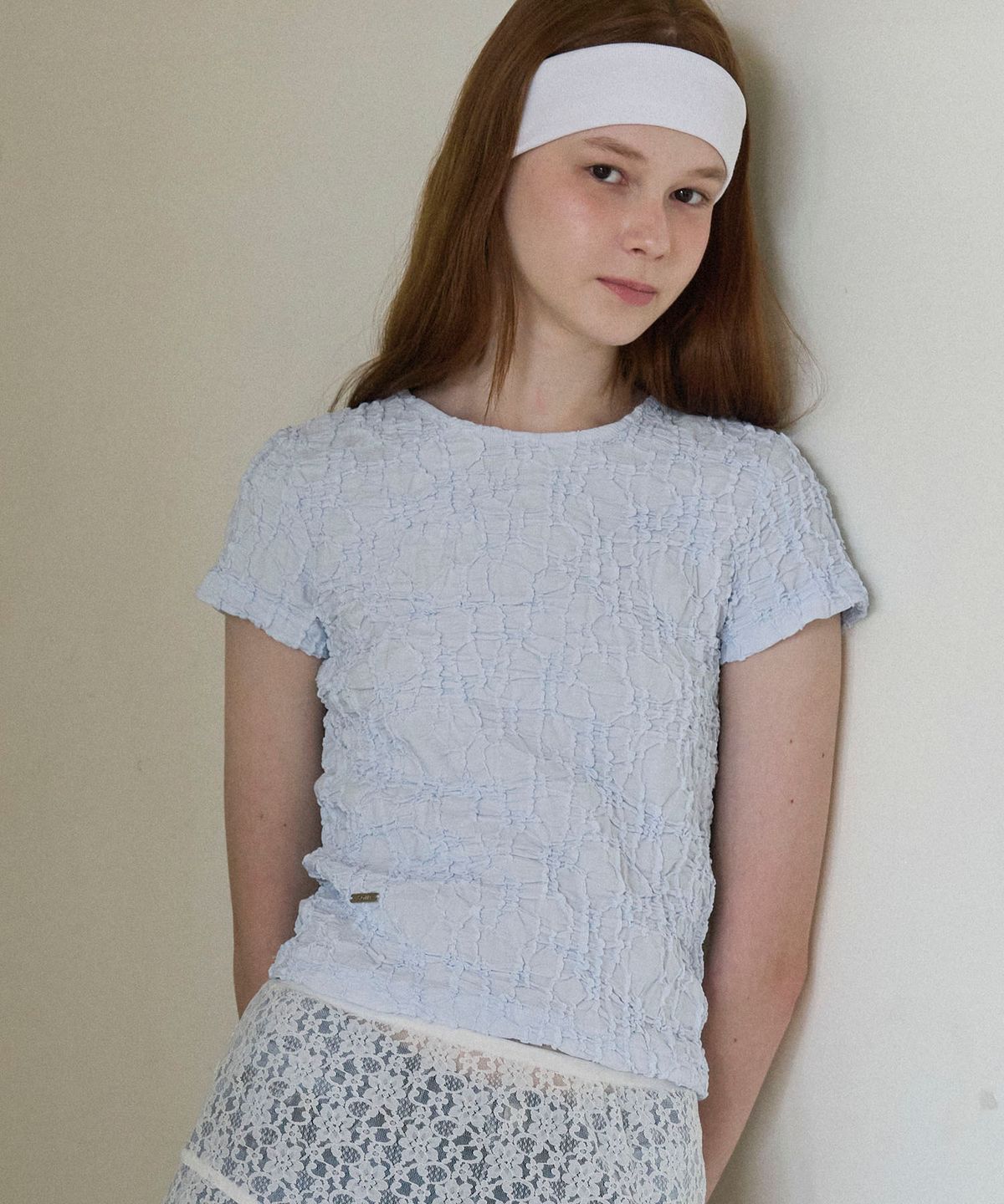 쏘이르(SO IR) (4COLOR)WRINKLE COOL T-SHIRT