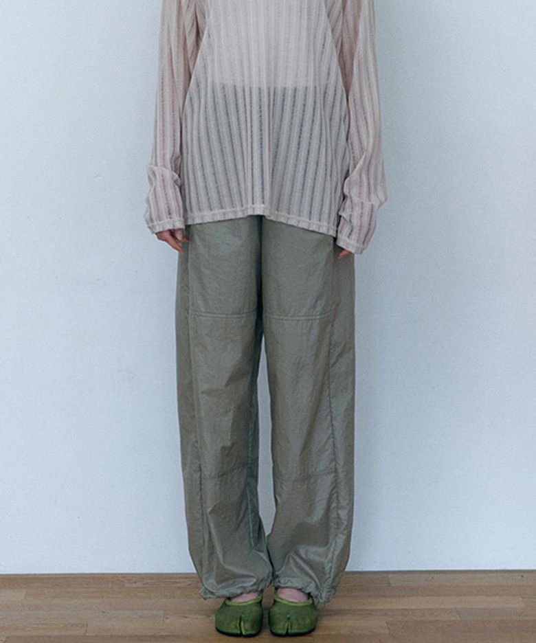 Coil Nylon Pants_khaki