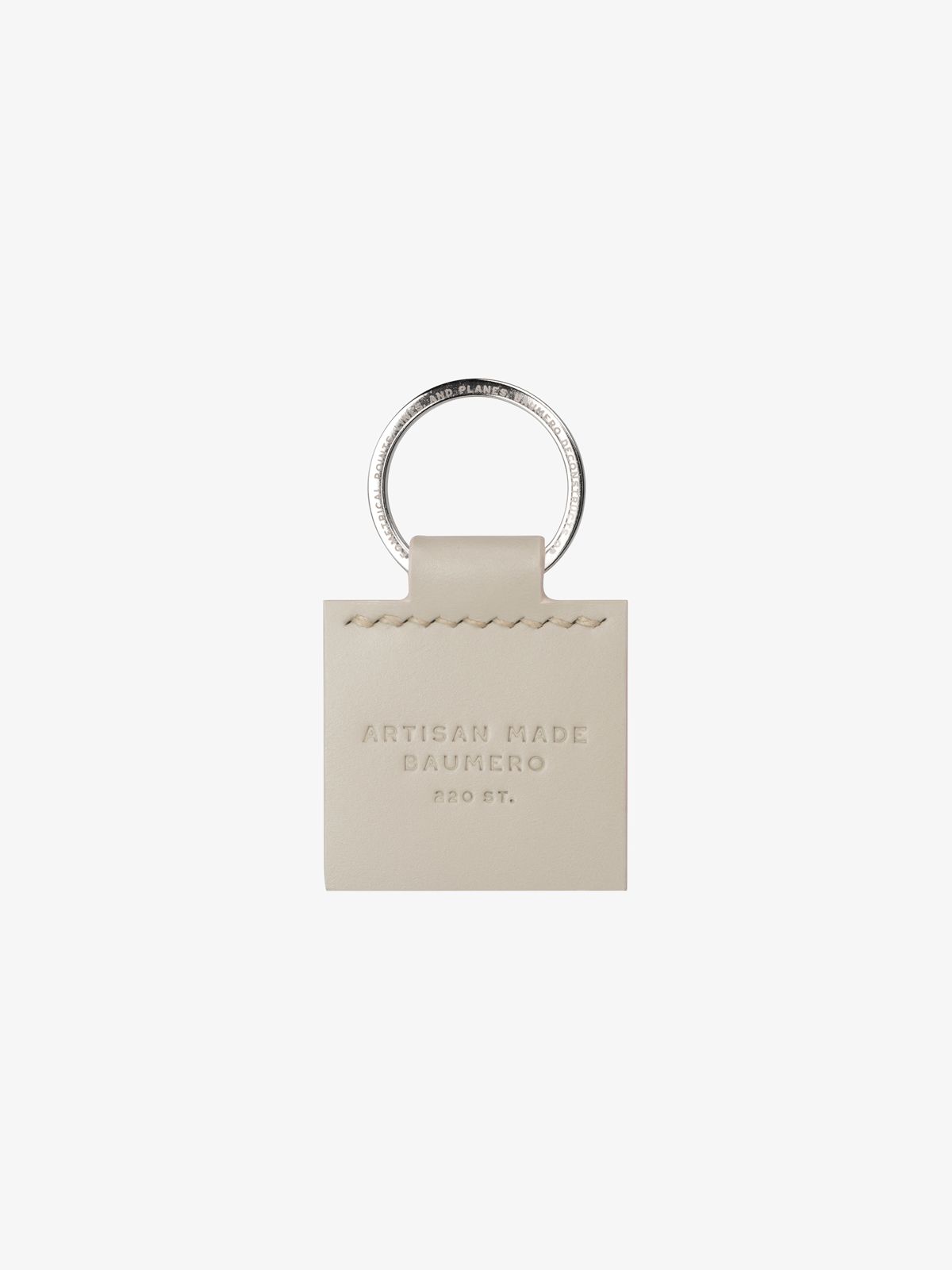 바우메로(BAUMERO) KEY RING 101 (GREY IVORY)