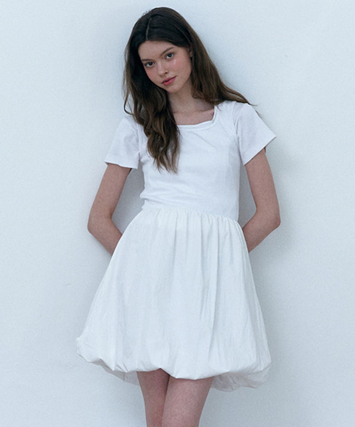 샵아라(SHOP,ARA) Ato Mini Dress_White