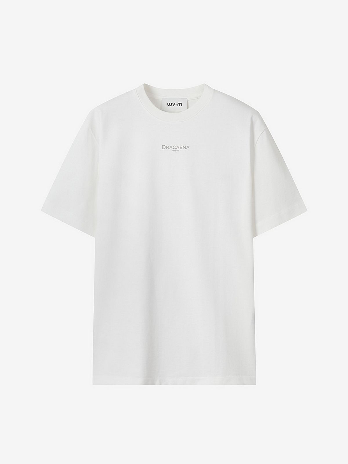 엘유브이엠(LUVM) DRACAENA BACK PRINTING T-SHIRTS_WHITE