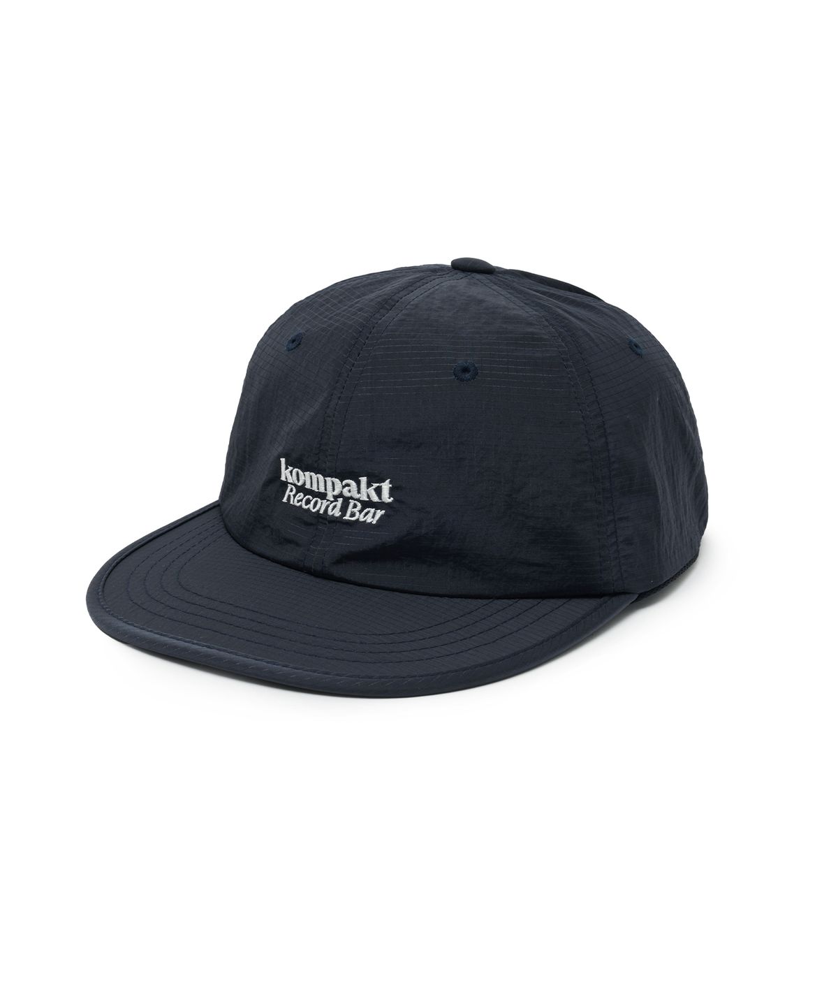 콤팩트 레코드 바(KOMPAKT RECORD BAR) KRB 6panel Ripstop Nylon Cap - Black