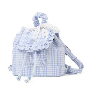 큐트 리에디션 미니 백팩 Ver.2 [체크 스카이]