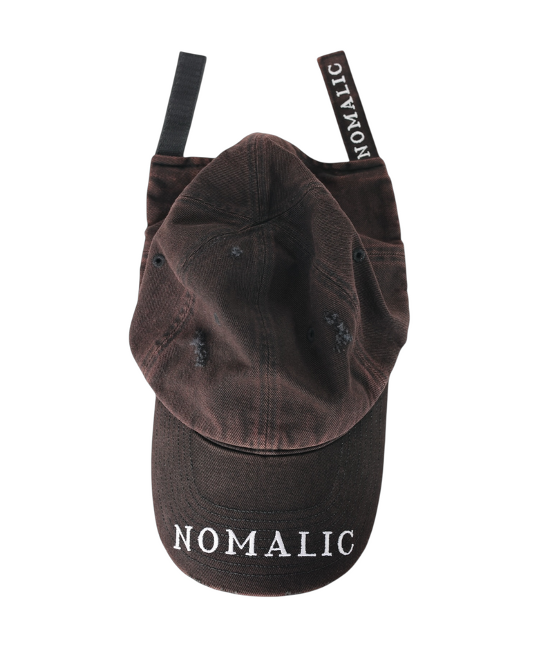 N Visor Cap - Washed Black