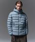 [시티 레저] 후디드 라이트 다운 재킷 [문 블루]