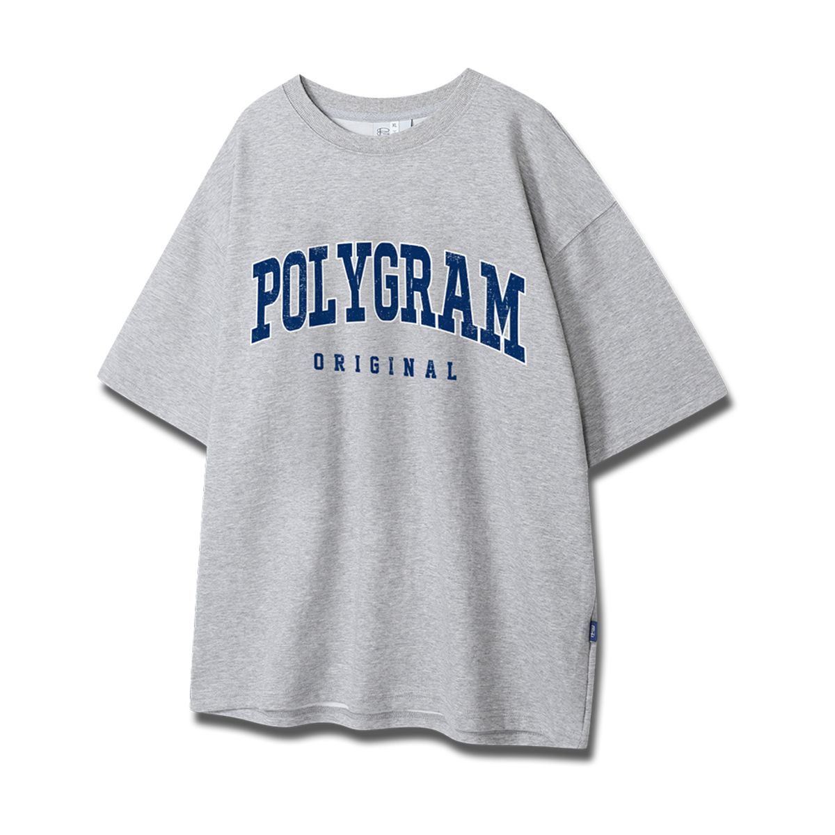 폴리그램(POLYGRAM) PGM 오리지널 특양면 오버핏 반팔티