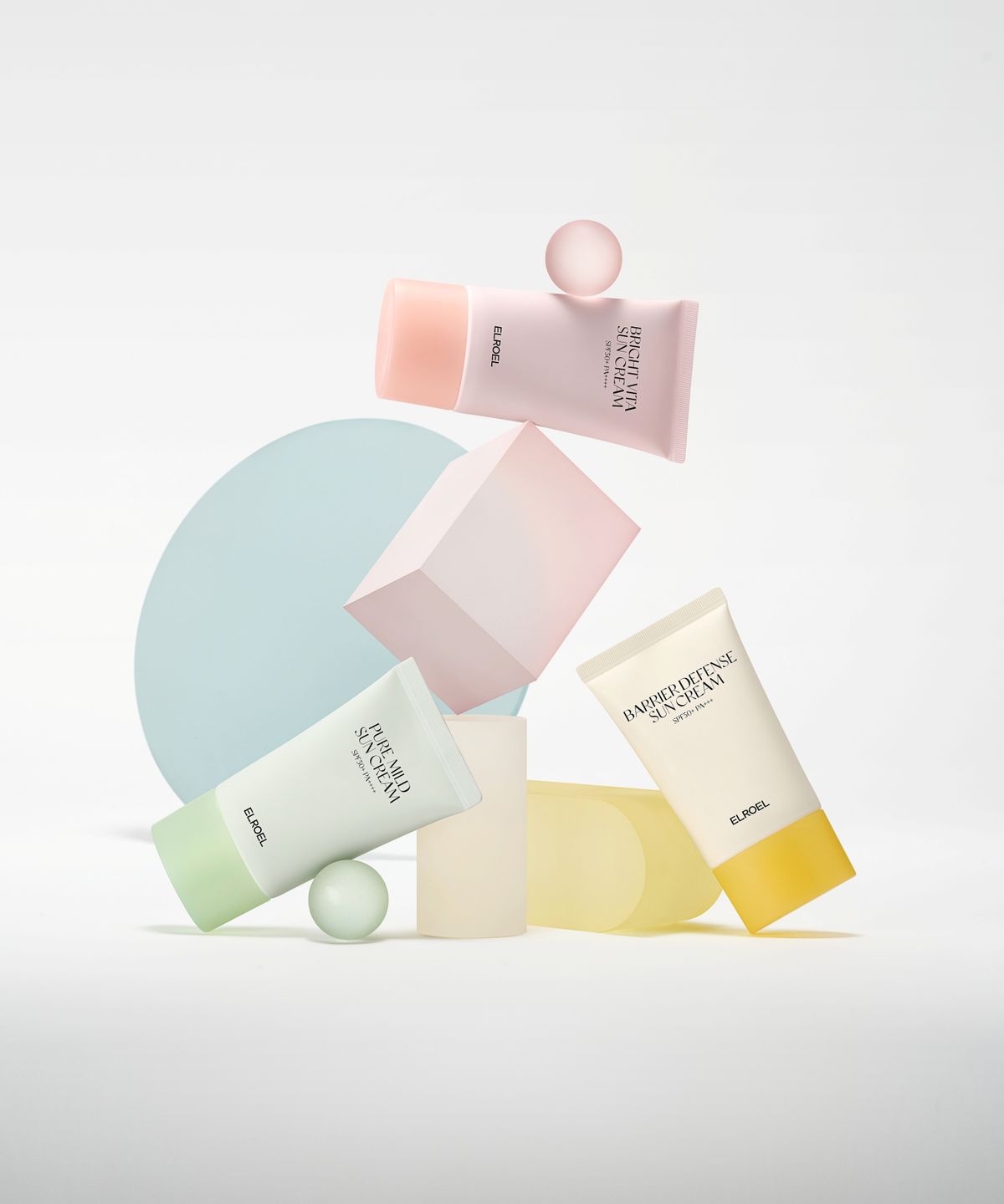 엘로엘(ELROEL) 엘로엘 선크림 50ml 3종 (무기/유기/혼합)