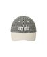 GINGHAM CHECK BALL CAP-BLACK