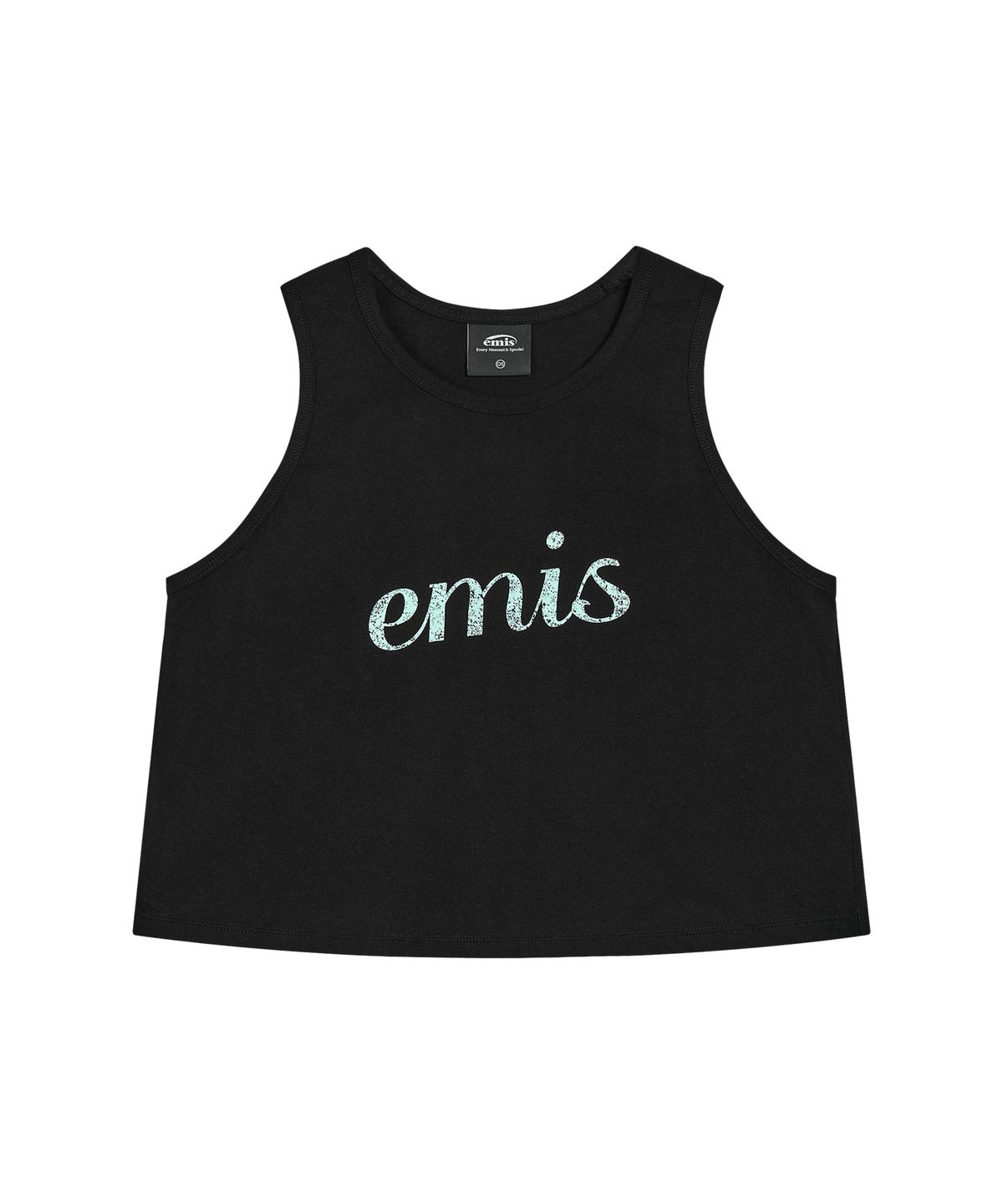 이미스(EMIS) VINTAGE SLEEVELESS TOP-BLACK