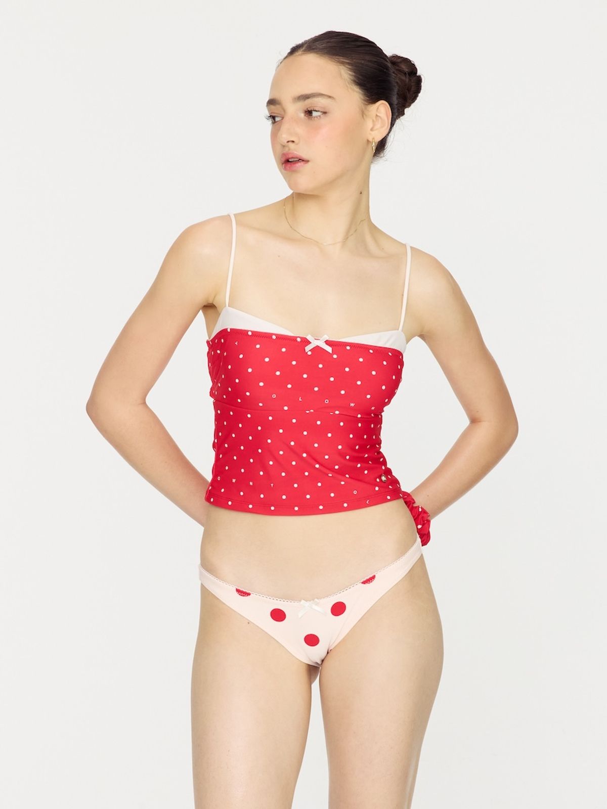 글로니(GLOWNY) BLUSH HIGH CUT BIKINI BOTTOM (3 Colors)