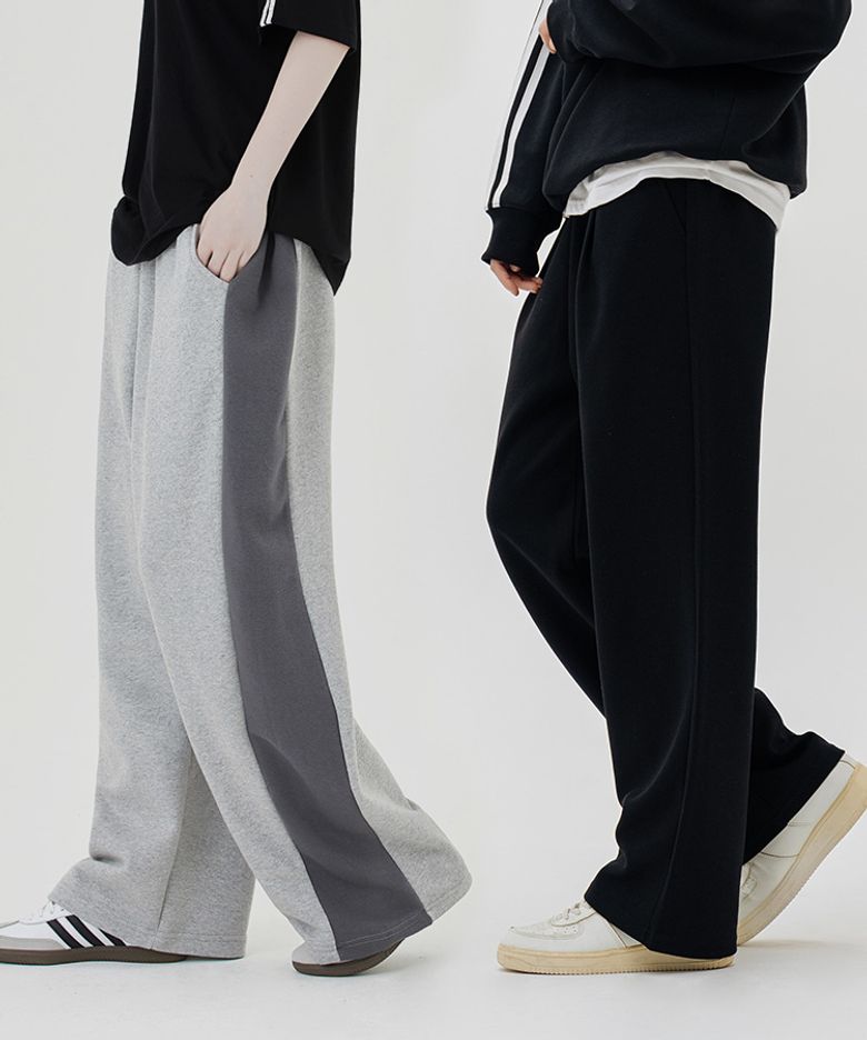 [SET] 레디 우먼 배색 와이드 팬츠 3 Color [ULZT_0601]