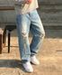 빈티지 벌룬 데님 와이드 팬츠 2 Color [ULZD_0008]