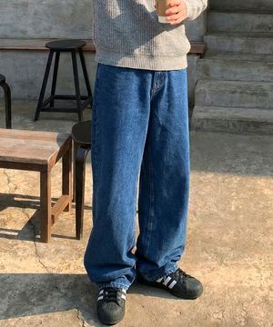 노멀 스탠다드 와이드 데님 팬츠 5 Color [ULZD_0001]
