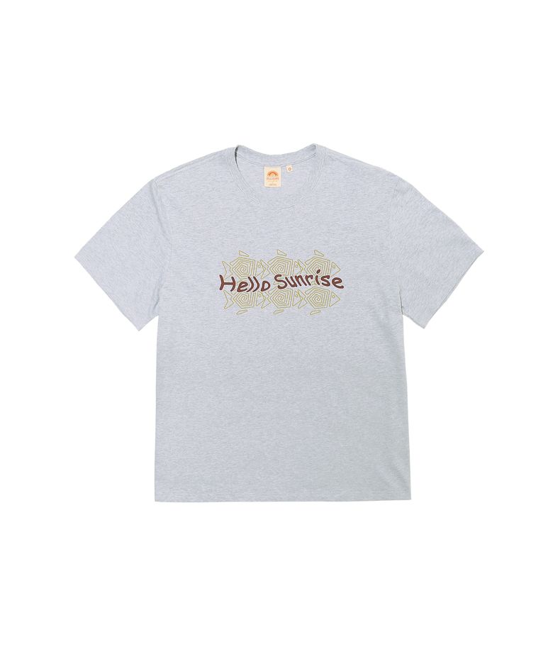 HS Six Fish Tee _3% Melange Gray