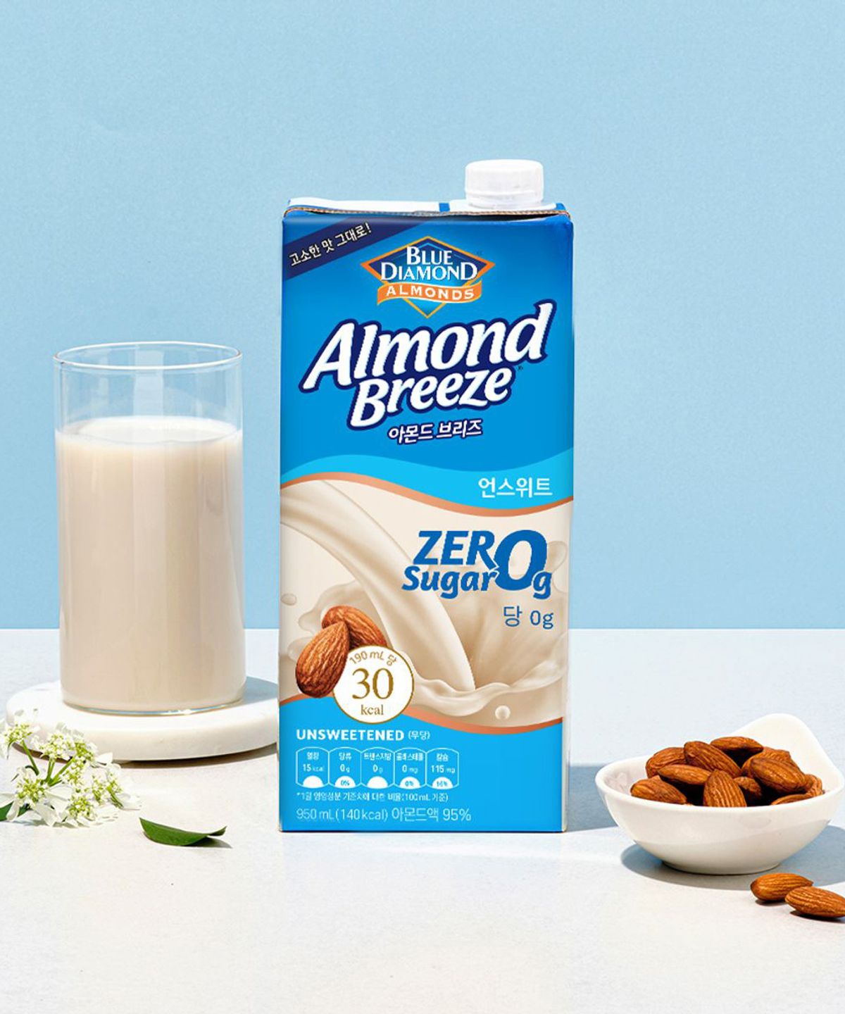 아몬드브리즈(ALMONDBREEZE) 언스위트 950ml 10팩
