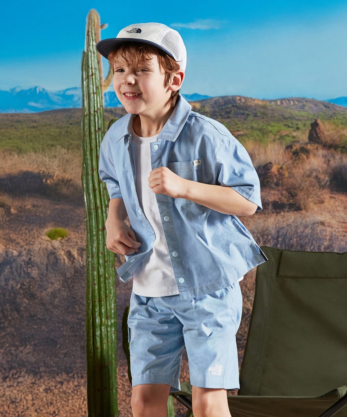노스페이스 키즈(THE NORTH FACE KIDS) 키즈 익스플로러 세트 NH8SR23S_BBL