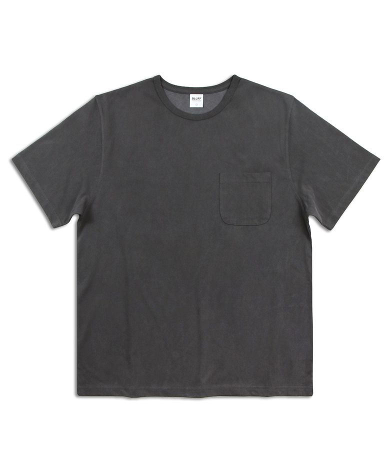 쿨 피그먼트 포켓티셔츠 [CHARCOAL]