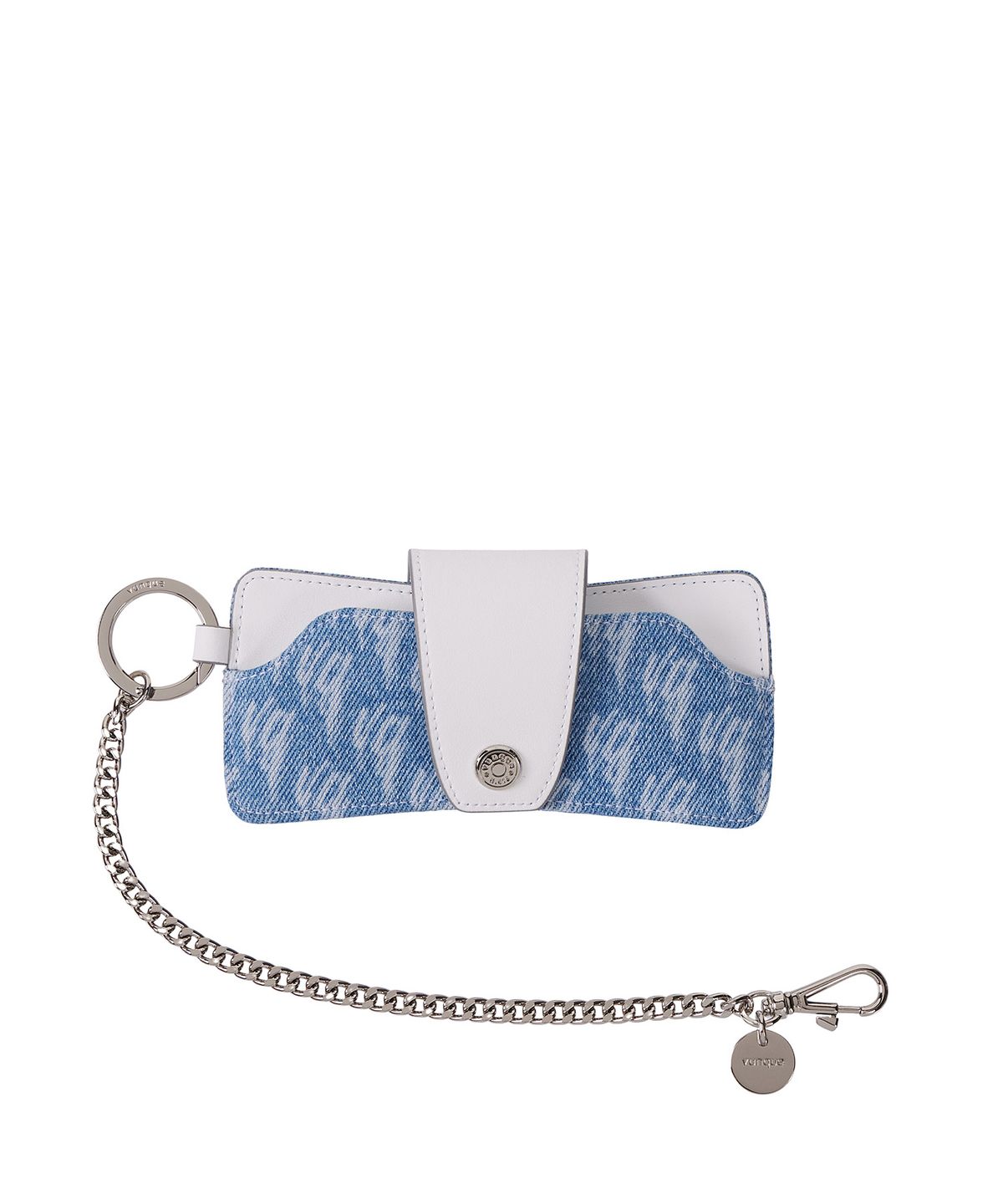 분크(VUNQUE) Wave Chain Sunglasses Case (웨이브 체인 선글라스 케이스) White