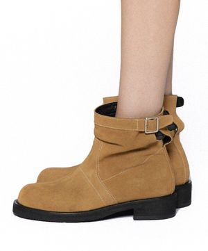 빈티지 비브람 앵클부츠 브라운