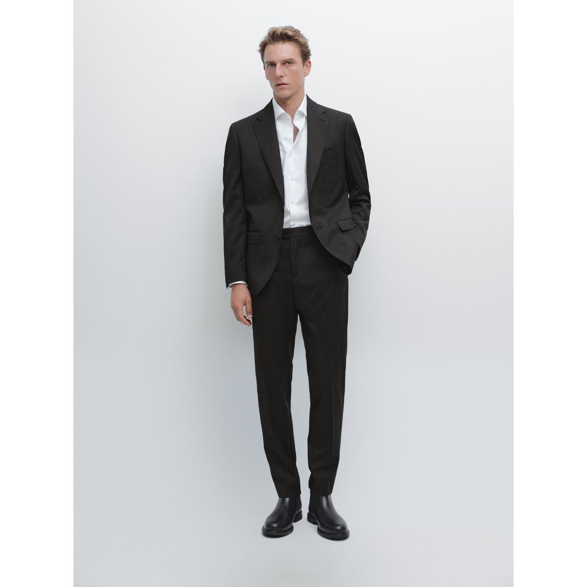 마시모두띠(MASSIMO DUTTI) 100% 울 수트 블레이저