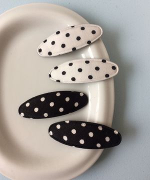 도트 헤어핀 세트(2pcs)