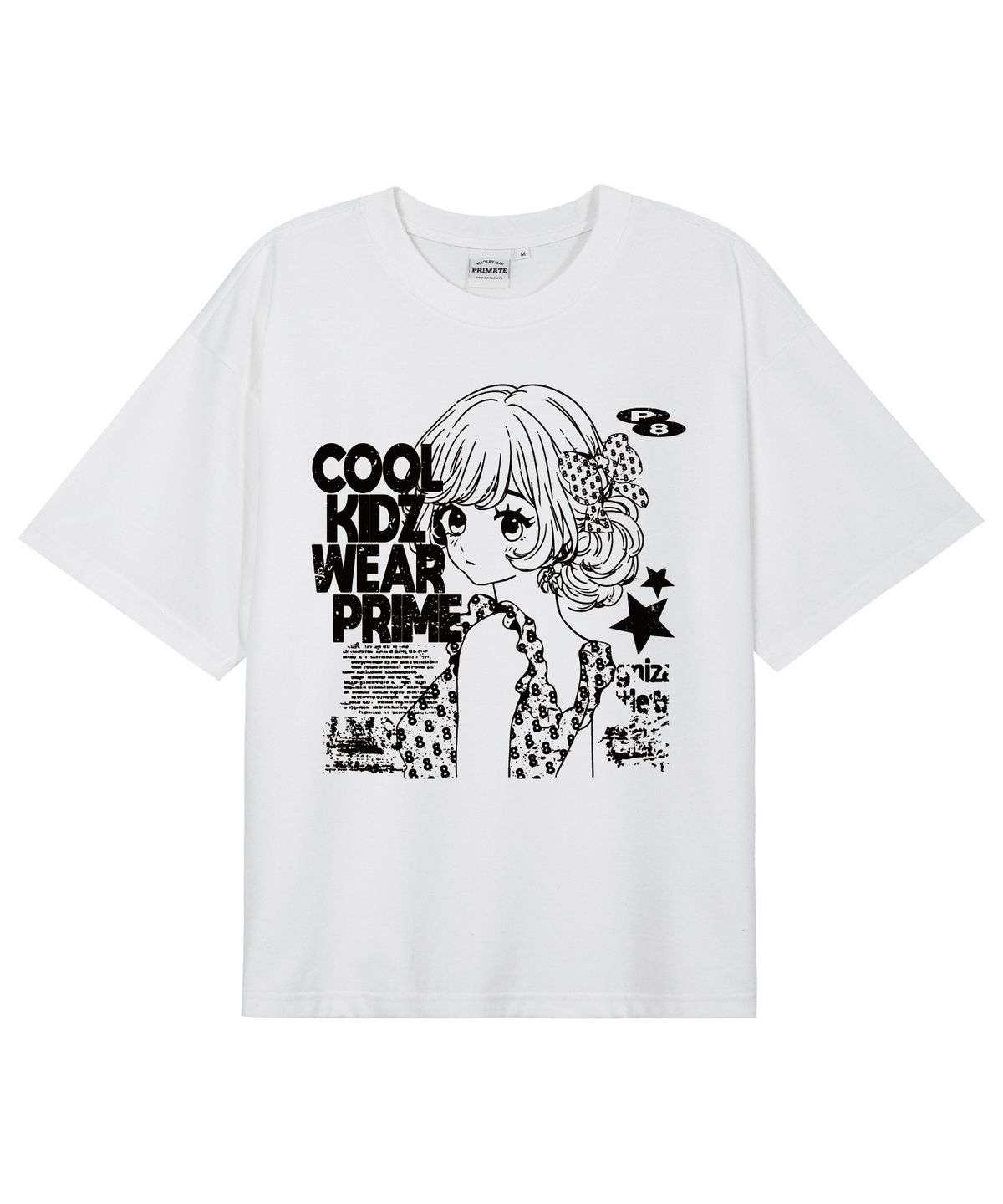 프라임에이트(PRIMATE) SERA 오버핏 반팔티셔츠 9 COLORS