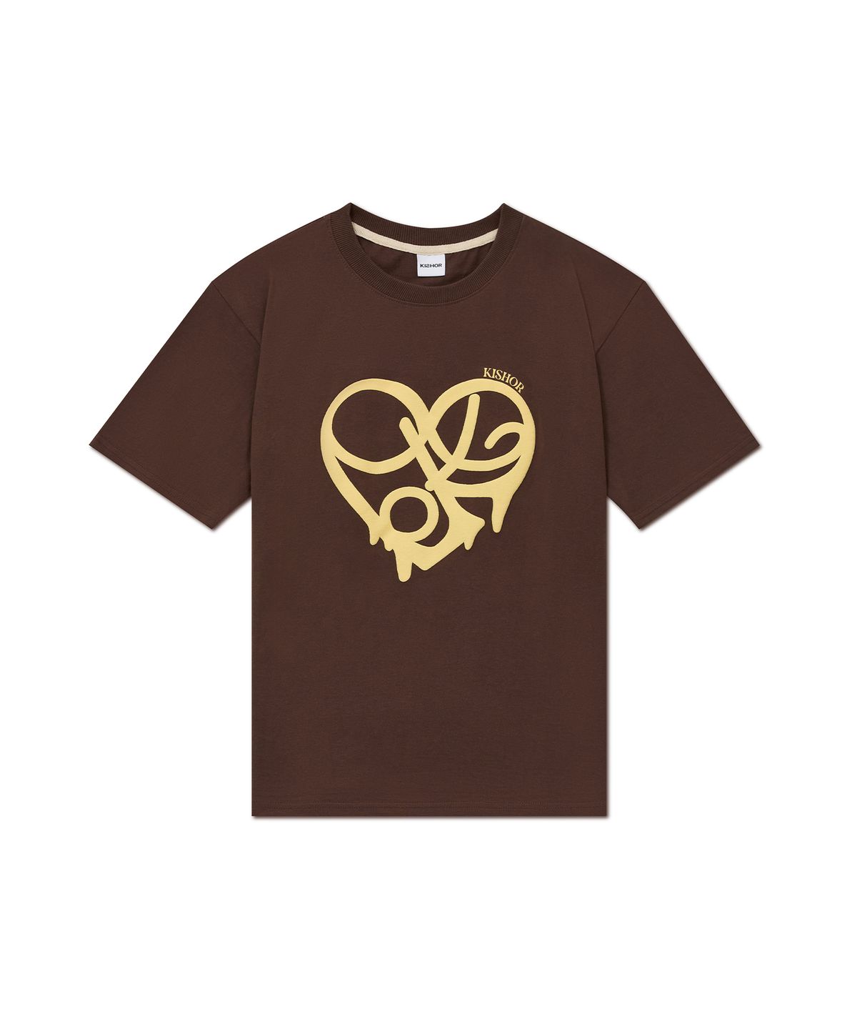 키쇼르(KISHOR) KISHOR 25ss Kisheart half sleeve T-shirts (3 COLOR)