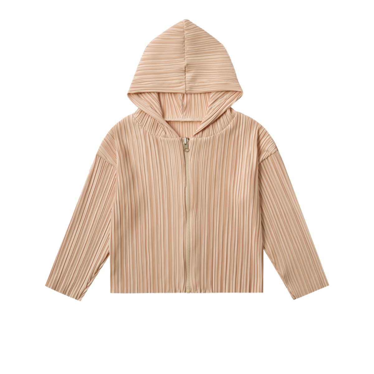 라메종드도도(LA MAISON DE DODO) Simply Dodo Zip Up in Pleats_ Champagne Beige 후드집업
