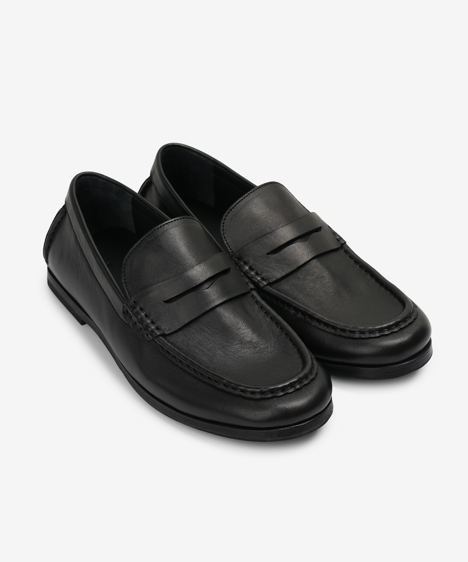 MUSINSA STANDARD ラウンドダービーシューズ MUSINSA公式 | MUSINSA STANDARD Round Derby Shoes_Black