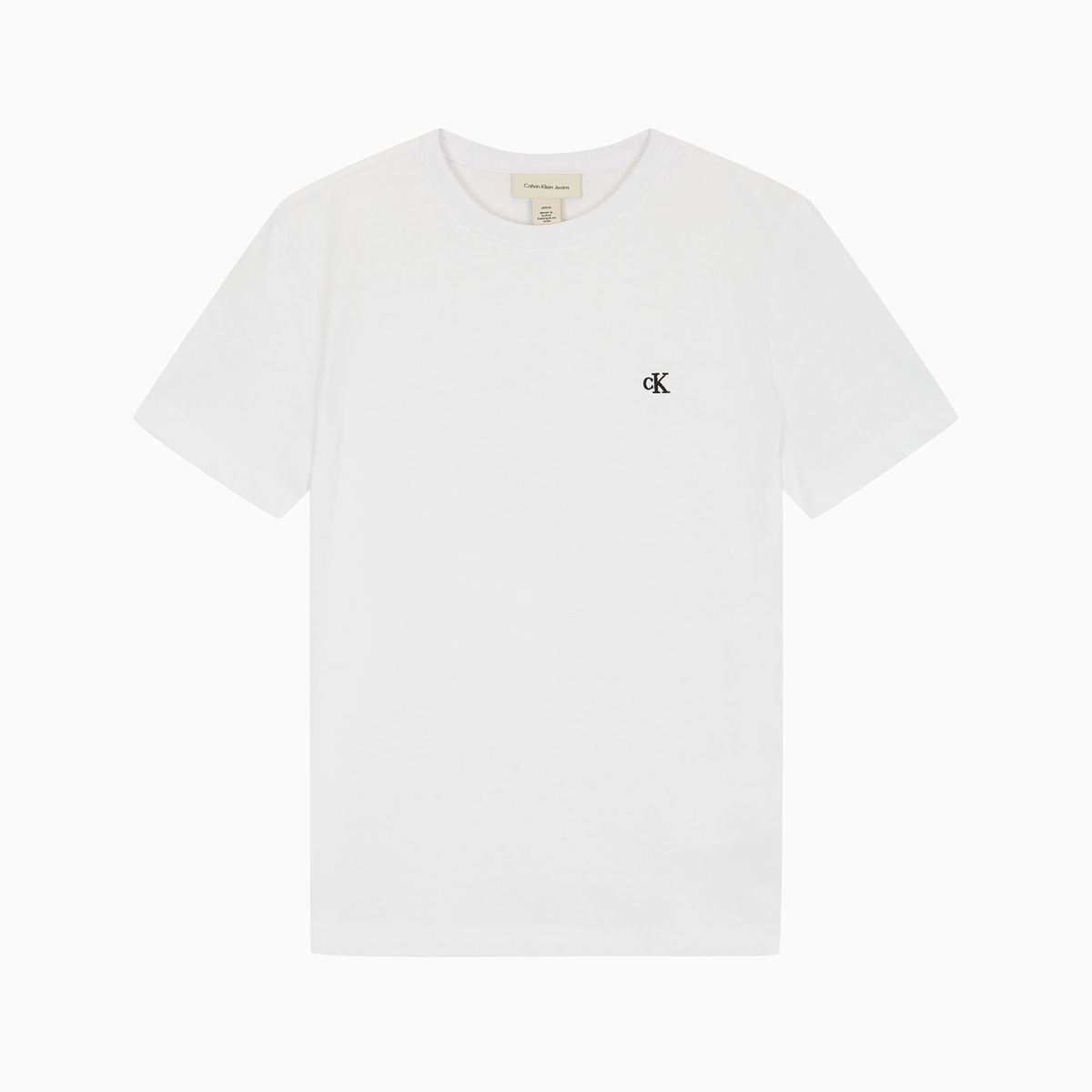 캘빈클라인 진(CALVIN KLEIN JEANS) 여성 모노그램 크루넥 반팔 티셔츠 47B224G YAA