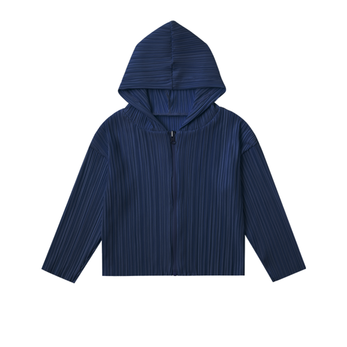 라메종드도도(LA MAISON DE DODO) Simply Dodo Zip Up in Pleats_Blueberry Blue  후드집업