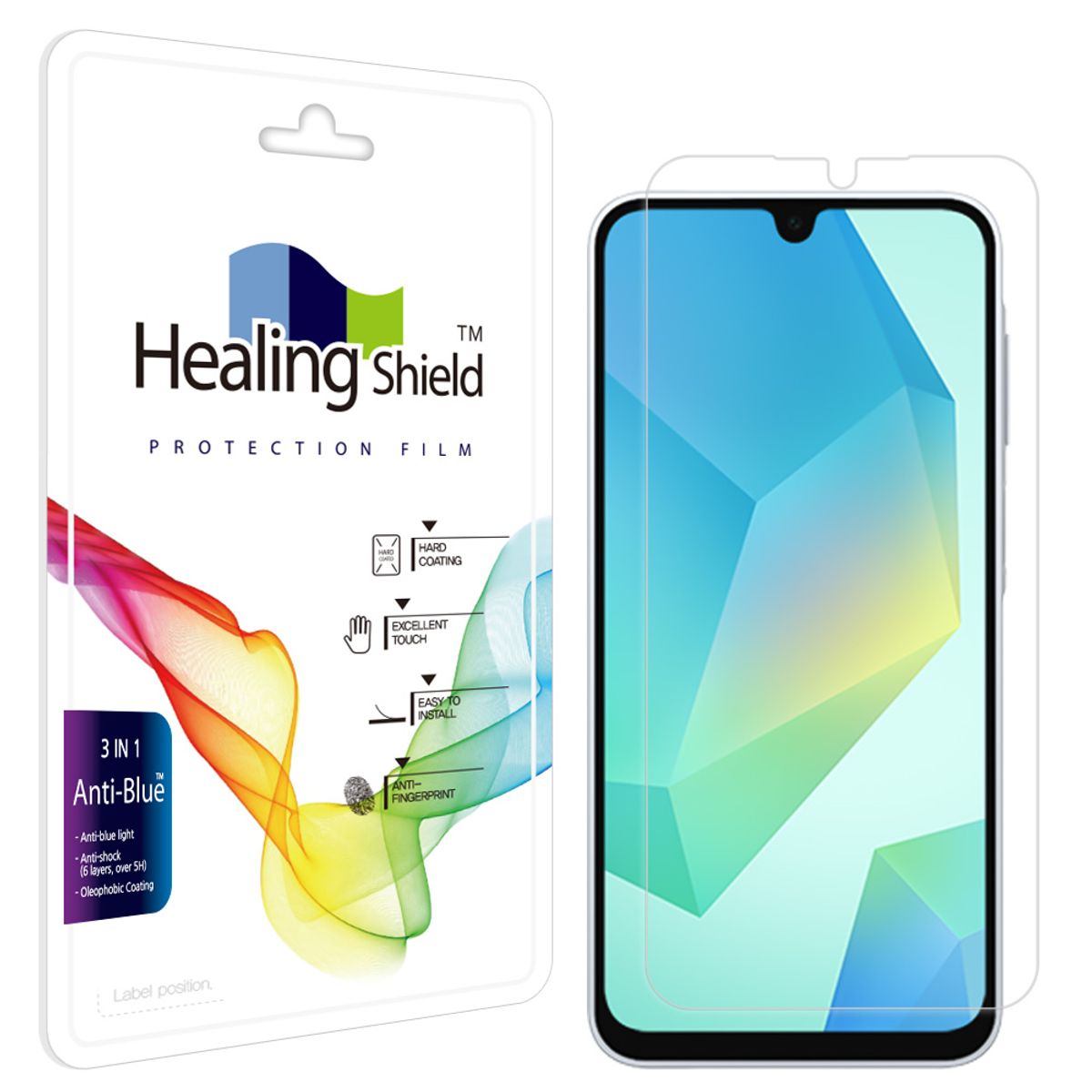 힐링쉴드(HEALINGSHIELD) 갤럭시 버디4 블루라이트차단 액정보호필름 1매