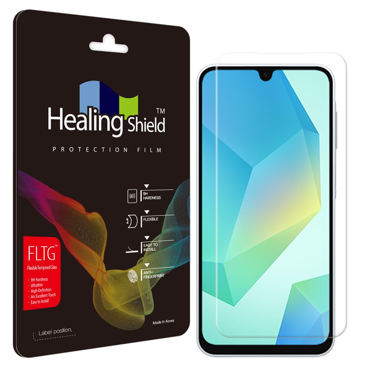 힐링쉴드(HEALINGSHIELD) 갤럭시 버디4 플렉시블 고광택 강화유리필름 1매