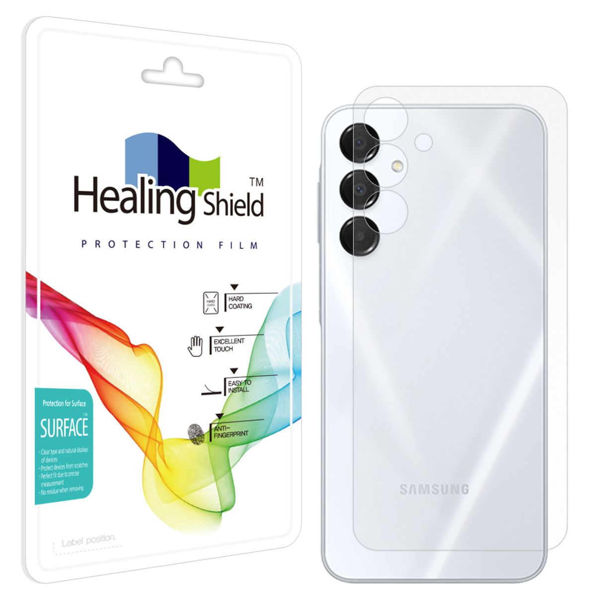 힐링쉴드(HEALINGSHIELD) 갤럭시 버디4 무광 후면보호필름 1매
