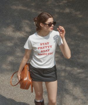 ANC STAY PRETTY T-SHIRT_WHITE