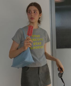 ANC STAY PRETTY T-SHIRT_GREY