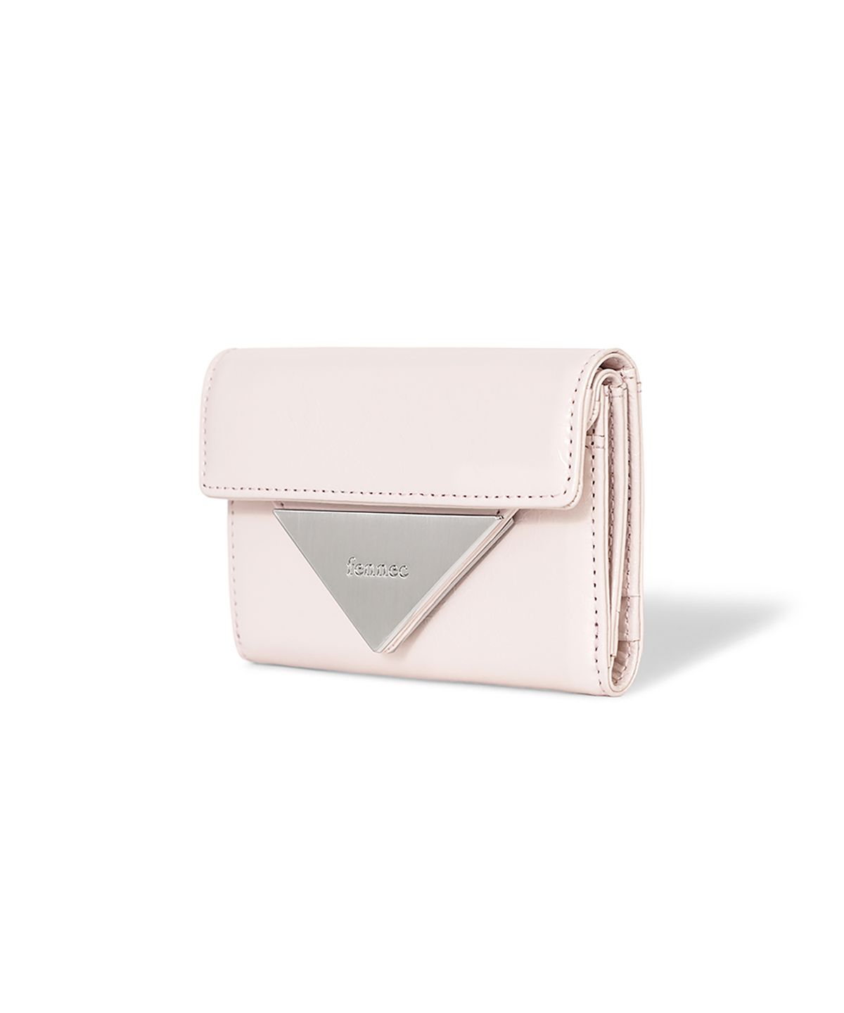 페넥(FENNEC) CRINKLE TRIANGLE DOCO WALLET - BLOSSOM