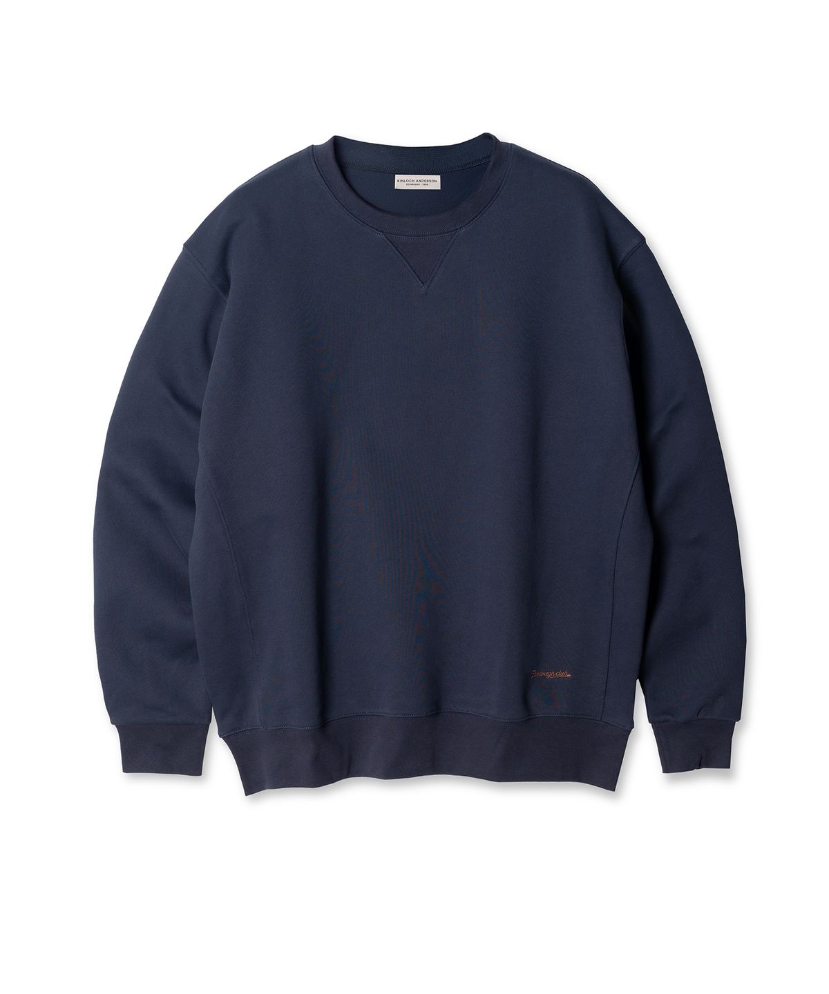 에든버러클럽(EDINBURGH CLUB) Logo Crewneck Sweatshirt (Navy)