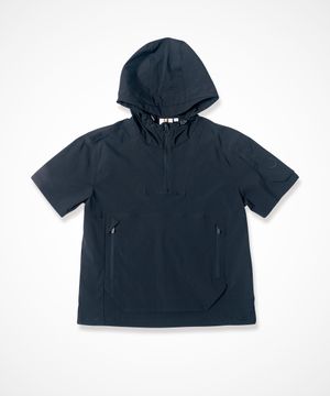 하일론 액티브 키네티쿨 냉감 반팔 아노락 [다크 네이비]