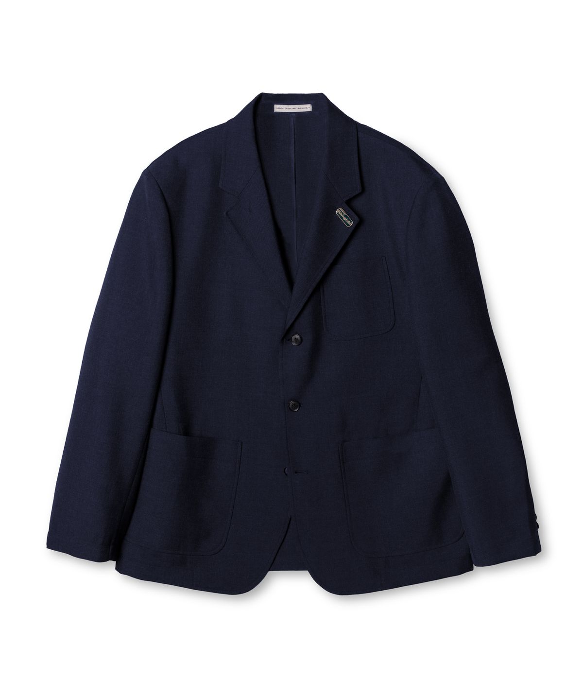 에든버러클럽(EDINBURGH CLUB) [SET-UP] Wool Sports Jacket (Navy)