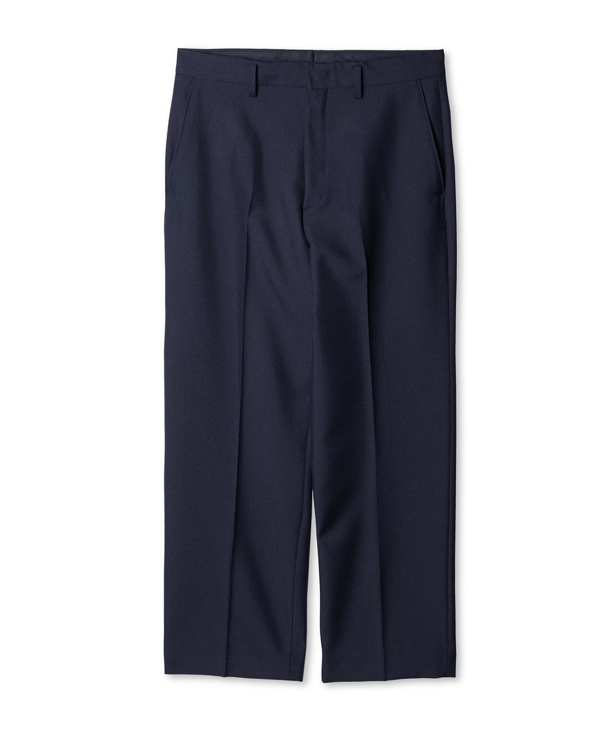 에든버러클럽(EDINBURGH CLUB) [SET-UP] Wool Regular Fit Pants (Navy)