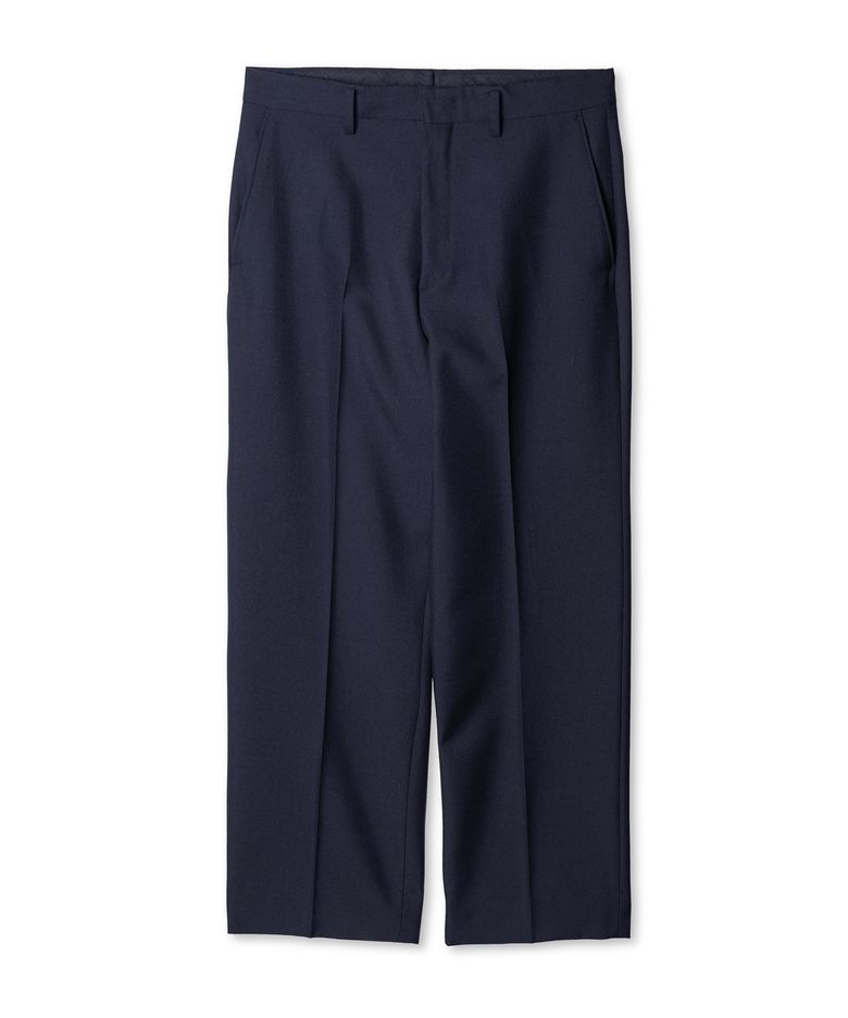 [SET-UP] Wool Regular Fit Pants (Navy)