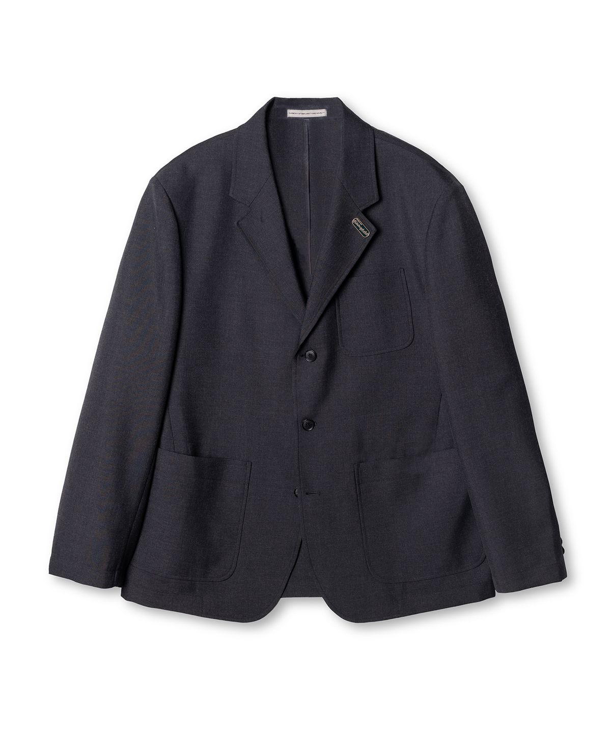 에든버러클럽(EDINBURGH CLUB) [SET-UP] Wool Sports Jacket (Charcoal)