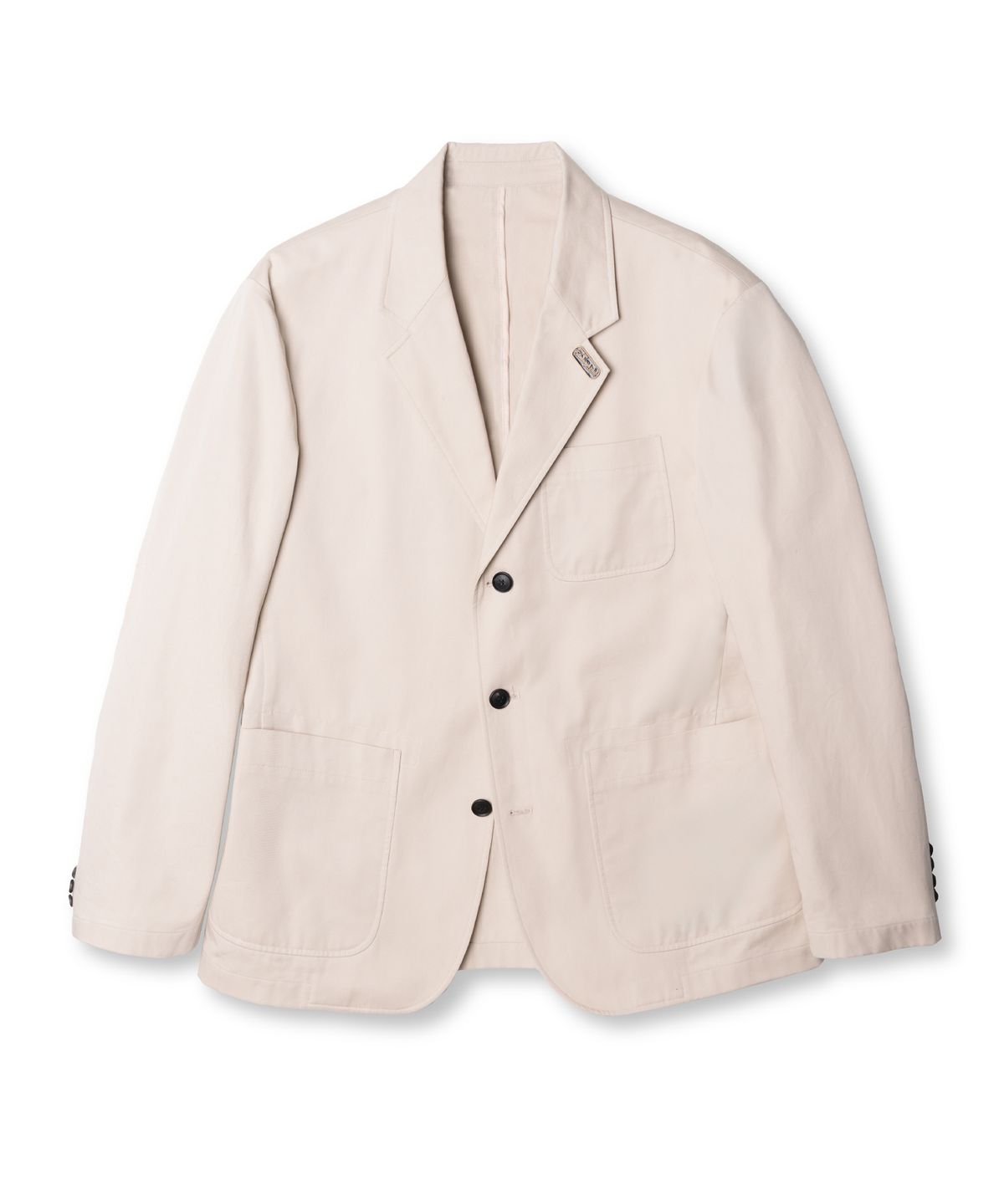 에든버러클럽(EDINBURGH CLUB) [SET-UP] Garment Sports Loose Fit Jacket (Beige)