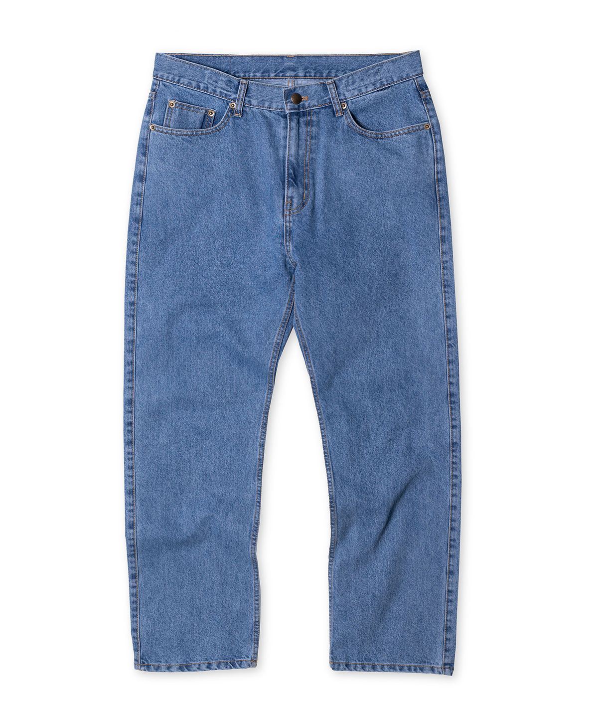 에든버러클럽(EDINBURGH CLUB) Regular Straight Denim Pants (Light Blue)