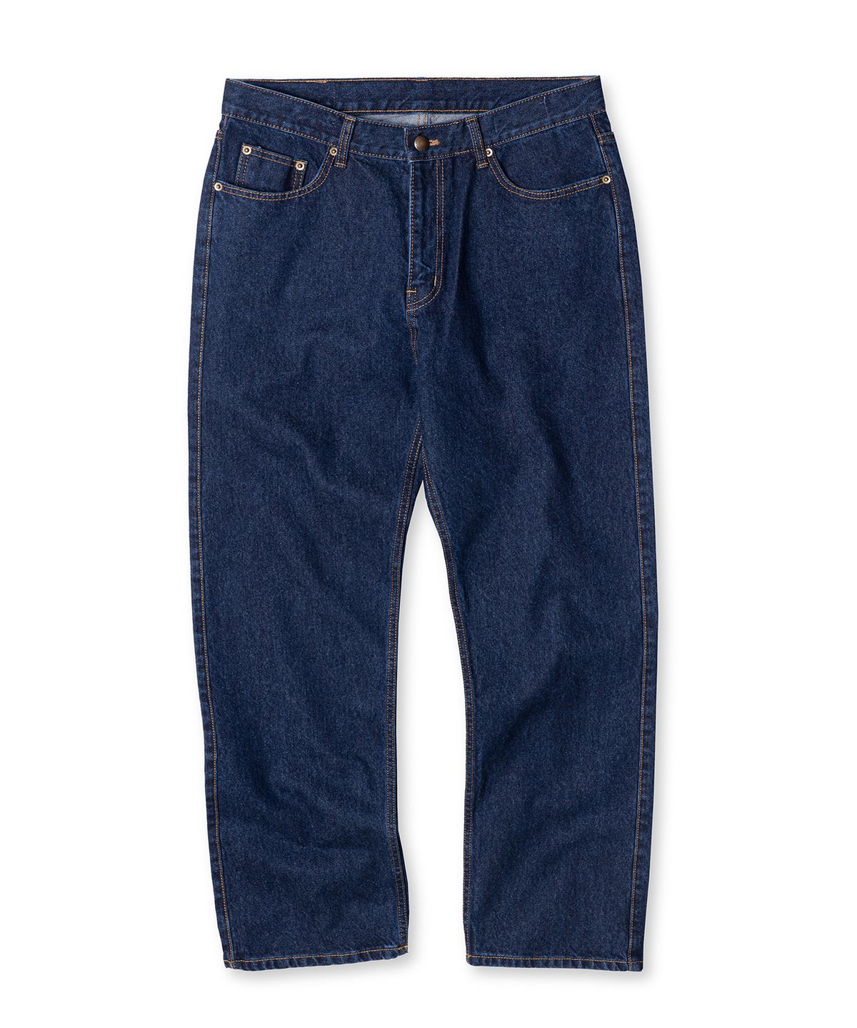 에든버러클럽(EDINBURGH CLUB) Regular Straight Denim Pants (Deep Blue)