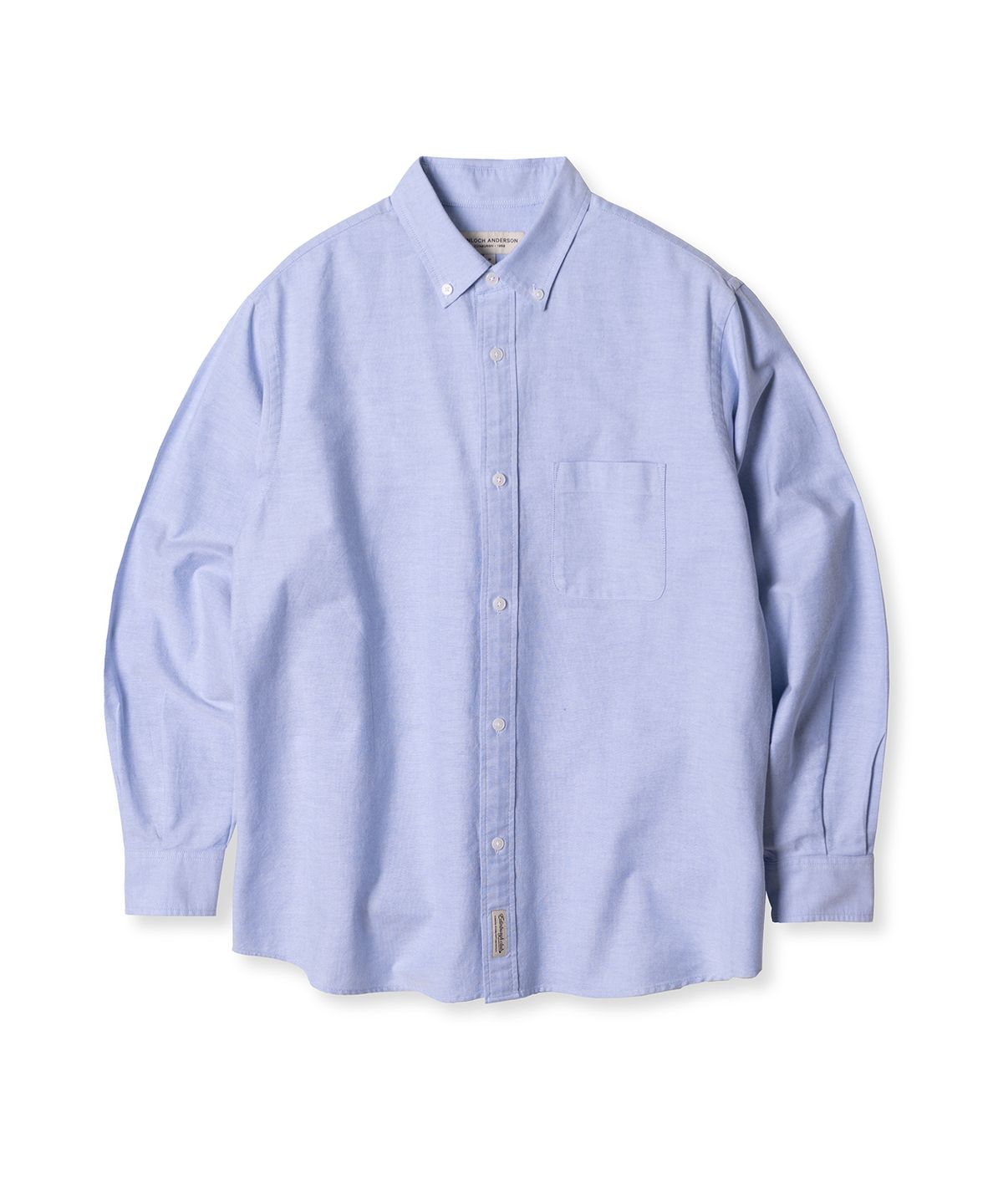 에든버러클럽(EDINBURGH CLUB) Button-Down Oxford Washed Shirt (Blue)