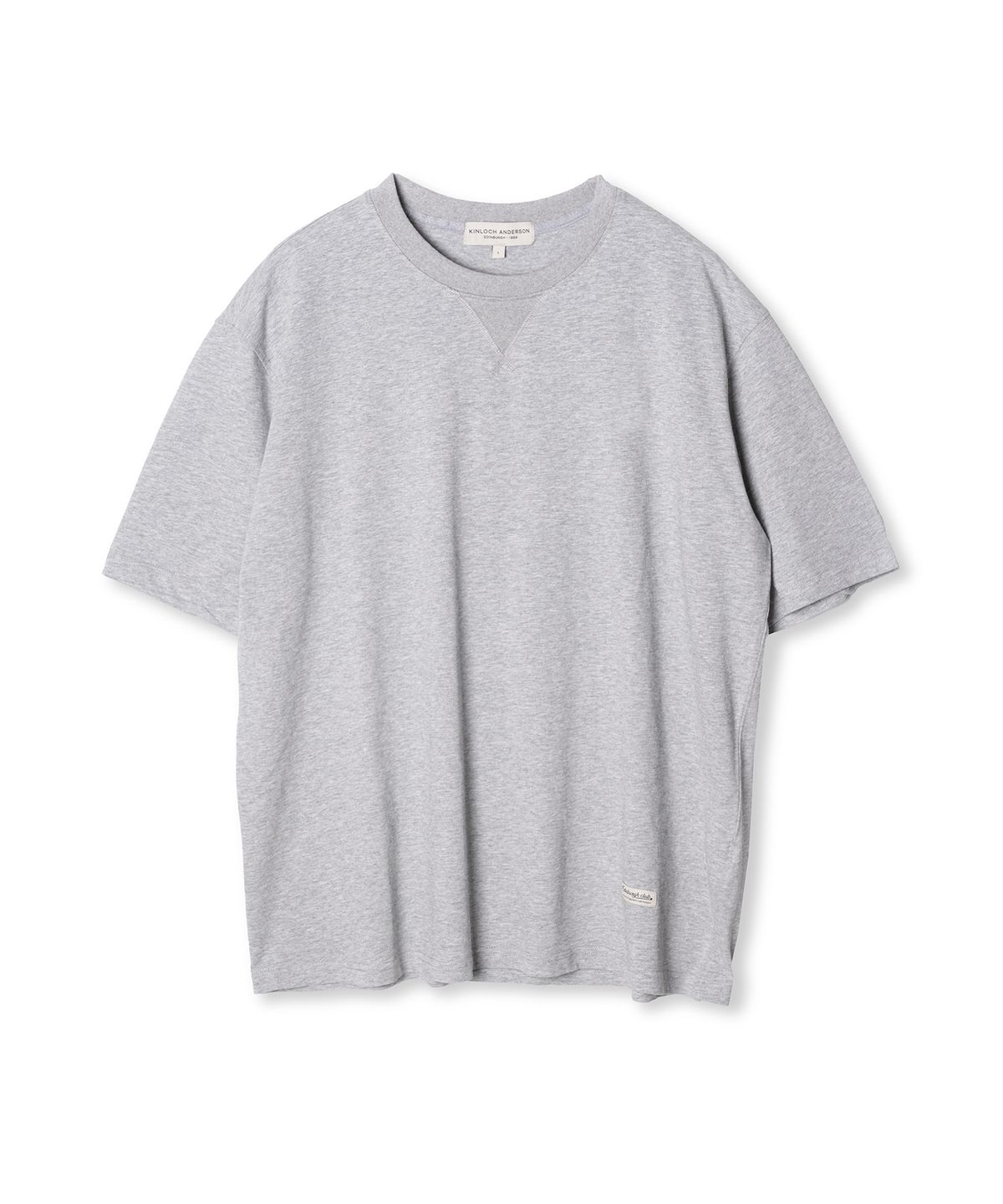 에든버러클럽(EDINBURGH CLUB) Short Sleeve Comfort T-Shirt (Grey)