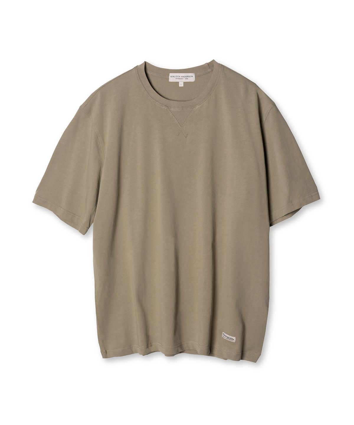 에든버러클럽(EDINBURGH CLUB) Short Sleeve Comfort T-Shirt (Khaki)