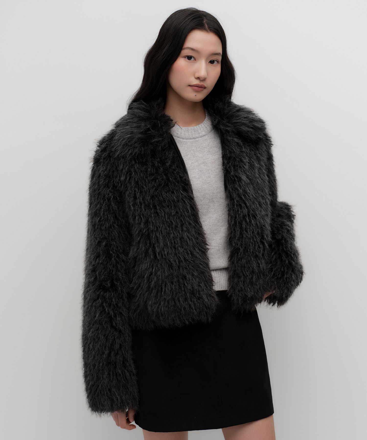 musinsa ファーコート フェイクファー ファージャケット 韓国 MUSINSA公式 | MUSINSA STANDARD WOMAN ウィメンズフェイクファー